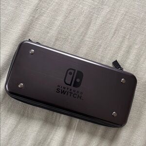 Nintendo Switch Hori Black Aluminum Metal Case